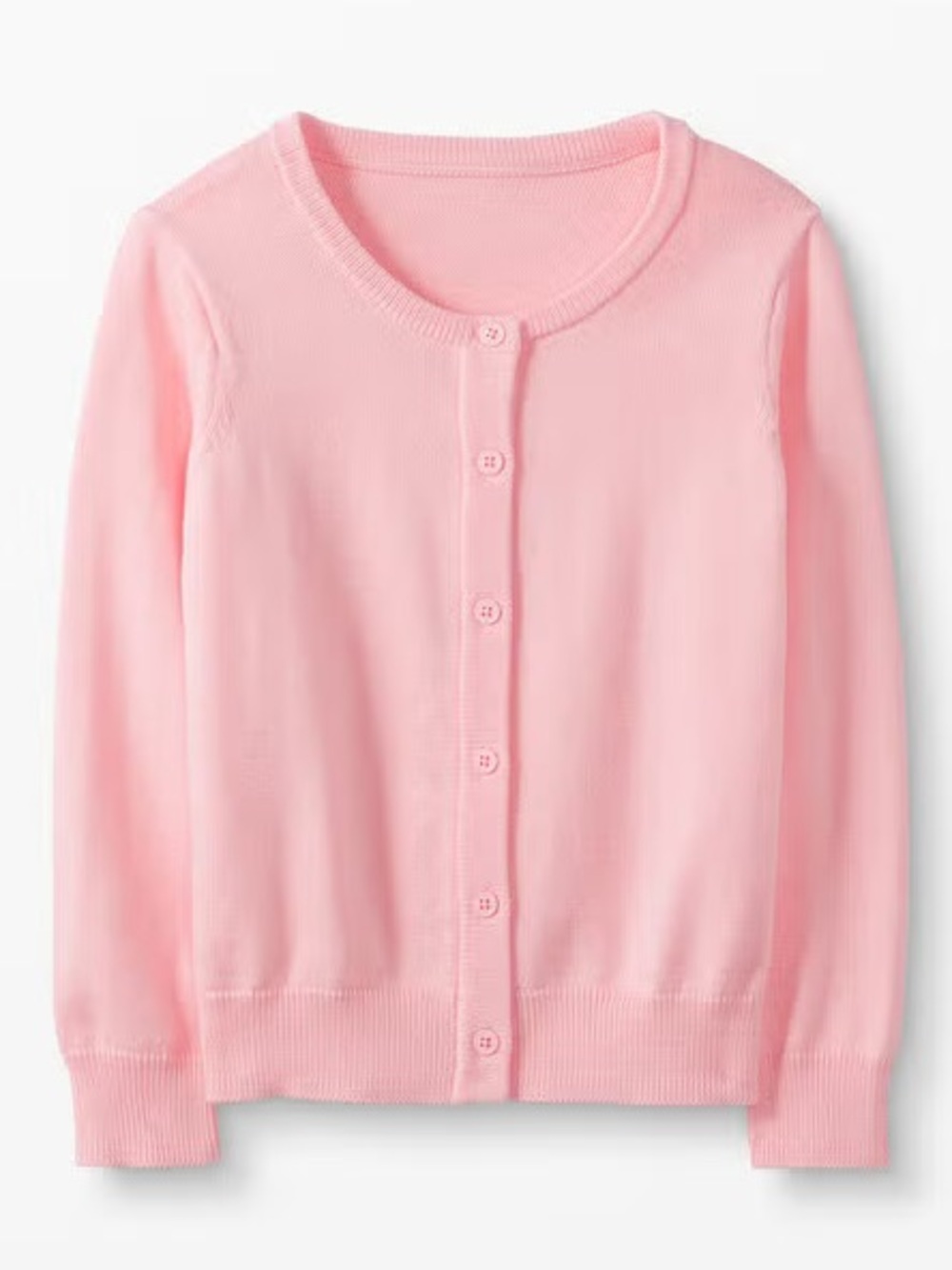 Hanna Andersson 100% Cotton Pink Ready to Go Cardigan Size 100 cm / US 4